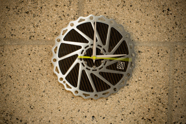 Braketime Cycling Clock Front Product Image