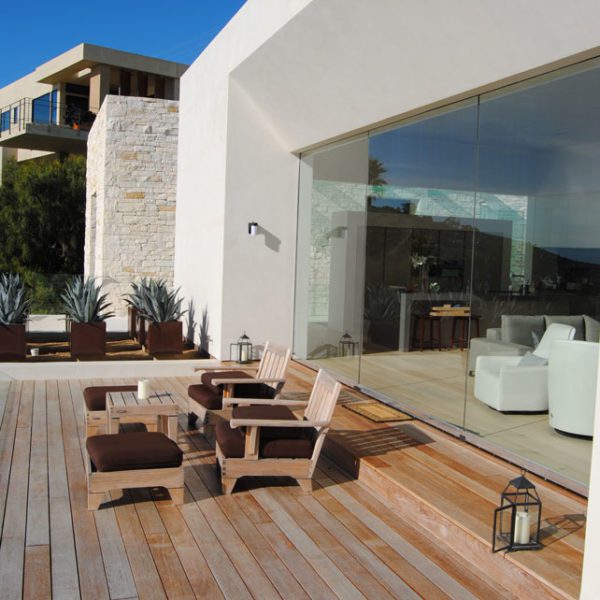 Laguna Beach, Glass Pocket Door